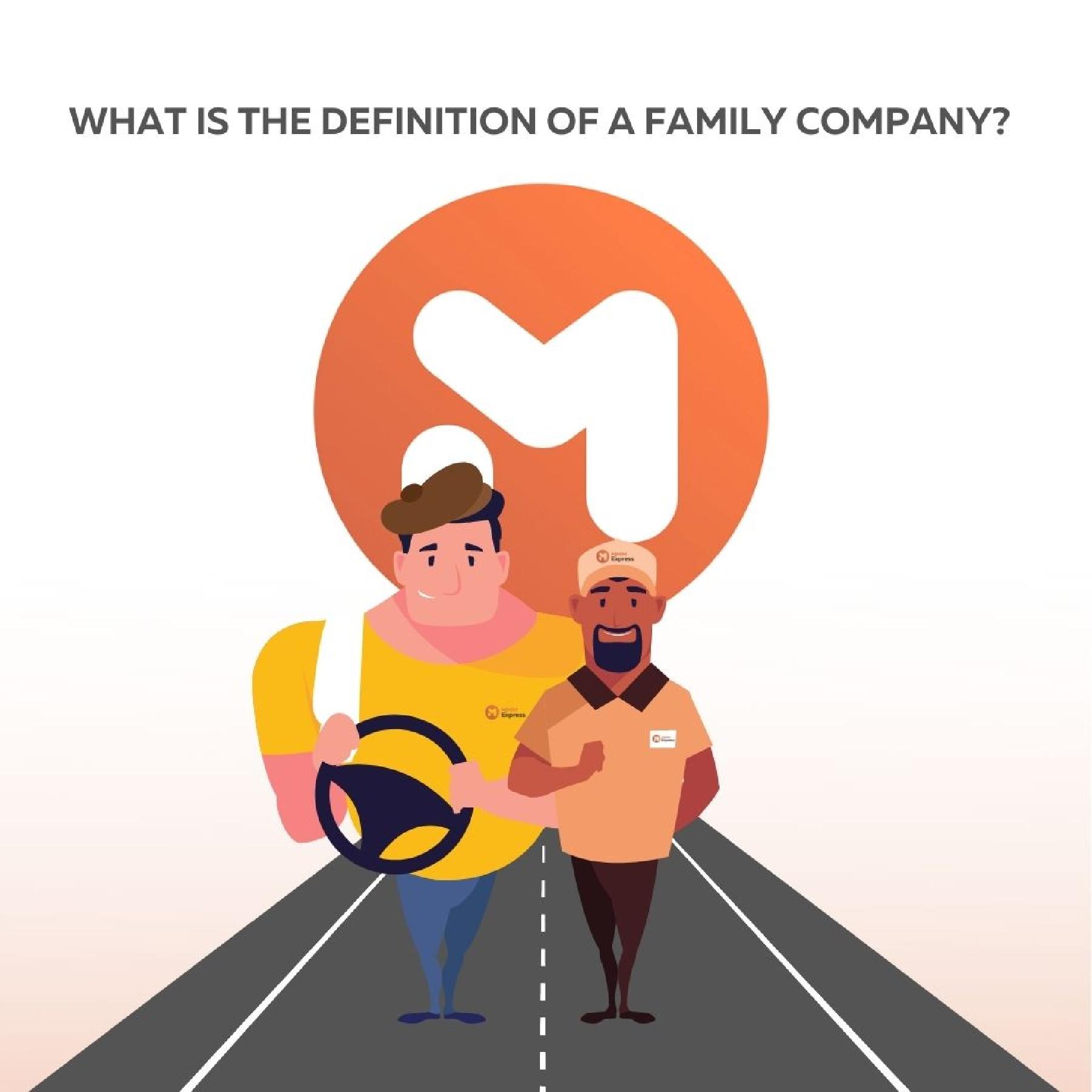 What is the definition of a family company?